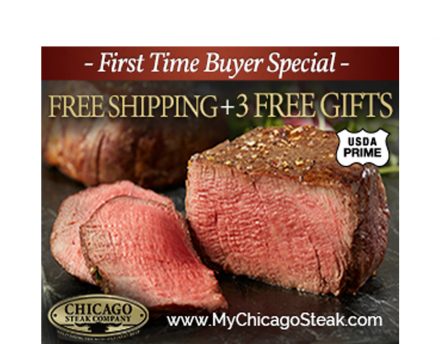 Chicago Steak Company – First Time Buyer SPECIAL!